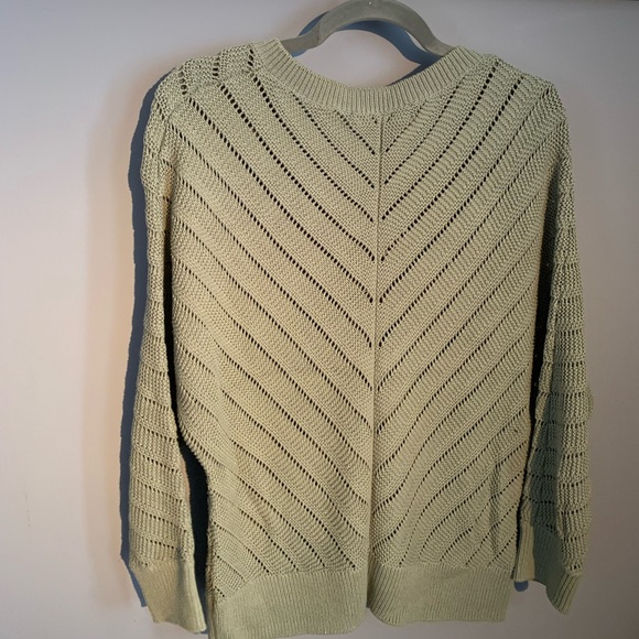 Cotton crop sleeve sweater - Picture 3 of 3